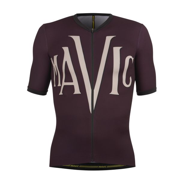 Koszulka Mavic Heritage. Czarne odzież kompresyjna MAVIC, l, z aplikacjami, z jersey, rowerowe. Za 507.30 zł.