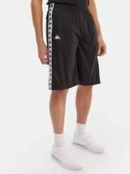 Kappa Szorty sportowe Banda Treadwellz 304KQ20 Czarny Regular Fit. Czarne krótkie spodenki sportowe Kappa, m, bez wzorów, z syntetyku. Za 109.99 zł.