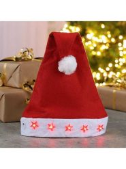 Hollybell Czapki świąteczne (2 szt.) w kolorze czerwonym - 30 x 45 cm rozmiar: onesize. Czerwone czapki zimowe Hollybell, bez wzorów. Za 23.95 zł.