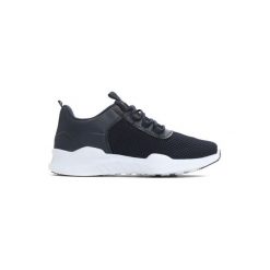 Granatowe Buty Sportowe Sports Club. Botki sznurowane marki Born2be. Za 99.99 zł.
