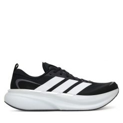 Buty do biegania adidas. Białe buty do biegania Adidas, bez wzorów, bez zapięcia, do biegania. Za 439.99 zł.