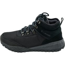 Buty trekkingowe męskie Columbia Fairbanks Mid. Czarne trekkingi Columbia, bez wzorów, bez zapięcia. Za 690.00 zł.