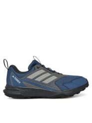 Adidas Trekkingi Tracefinder JI0958 Granatowy. Niebieskie buty trekkingowe Adidas, bez wzorów, z materiału, bez zapięcia. Za 269.99 zł.