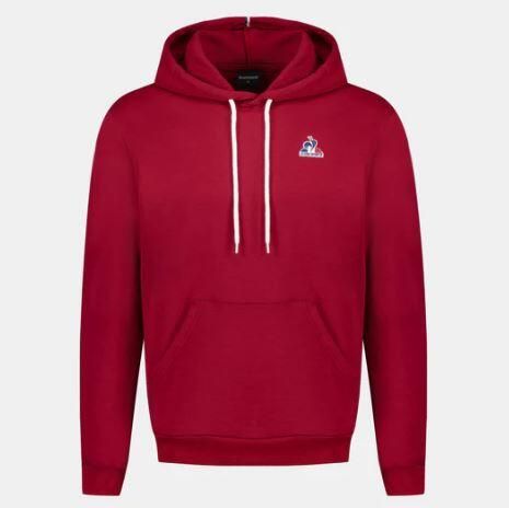 Bluza z kapturem Le Coq Sportif Essentiels N°1. Brązowe bluzy z kapturem le coq sportif, l, bez wzorów, z materiału, z kapturem. Za 312.60 zł.