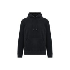 Oversizowa bluza z kapturem z mikropolaru z recyklingu Kariban. Czarne bluzy z kapturem KARIBAN, xs, bez wzorów, z bawełny, z kapturem. Za 154.00 zł.
