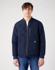 WRANGLER PADDED JACKET MESKA KURTKA PRZEJŚCIOWA JESIENNA CIEPŁA NAVY W40KWU114 W40K011976. Niebieskie kurtki Wrangler, na jesień, l, bez wzorów, bez kaptura. Za 289.99 zł.