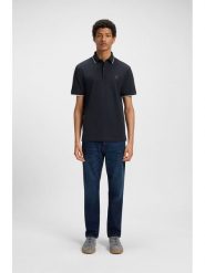 Hugo Boss Koszulka polo w kolorze granatowym rozmiar: XXL. Niebieskie koszulki polo HUGO BOSS, xxl, bez wzorów, z bawełny, bez kołnierzyka, bez ramiączek. Za 217.99 zł.