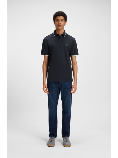 Hugo Boss Fashion Koszulka polo w kolorze granatowym rozmiar: XL. Niebieskie koszulki polo Hugo Boss Fashion, xl, bez wzorów, z bawełny, bez kołnierzyka, bez ramiączek. Za 248.45 zł.