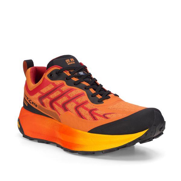 Buty męskie TREZETA Sekai z membraną WP. Brązowe buty turystyczne TREZETA, bez wzorów, bez zapięcia. Za 558.00 zł.