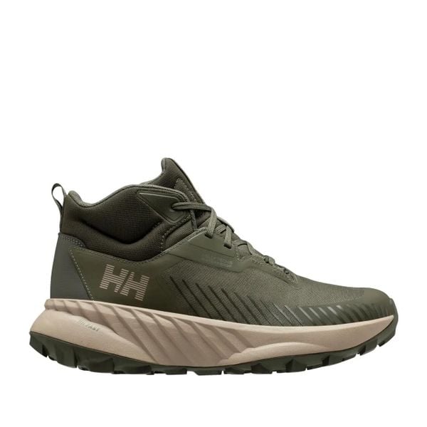 Buty trekkingowe Helly Hansen Awe Ht Mid. Zielone buty turystyczne Helly Hansen, bez wzorów, z gumy, bez zapięcia, trekkingowe. Za 654.00 zł.