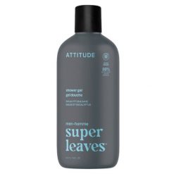 Attitude SUPER LEAVES MEN, Żel pod prysznic, dla mężczyzn - Eukaliptus i szałwia, 415 ml. Pielęgnacja ciała attitude. Za 66.69 zł.
