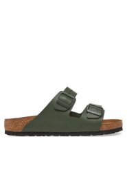 Birkenstock Klapki Arizona 1029165 Zielony. Zielone klapki Birkenstock, ze skóry. Za 399.99 zł.
