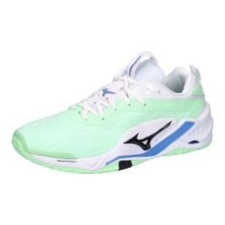 Buty Mizuno Wave Stealth Neo 2 do piłki ręcznej zielone. Zielone buty do biegania Mizuno, bez wzorów, bez zapięcia, do biegania, mizuno wave. W wyprzedaży za 558.90 zł.