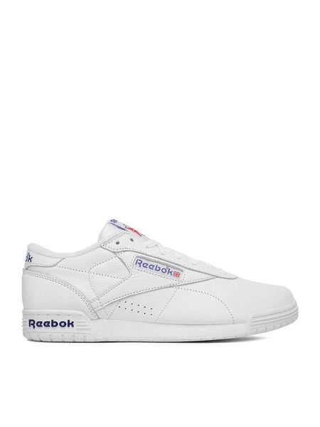 Reebok Sneakersy EO-EXOFIT LO CLEAN LOGO INT 100000169 Biały. Białe buty sportowe casual Reebok, bez wzorów, ze skóry, bez zapięcia. Za 216.99 zł.