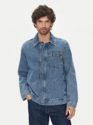 Liu Jo Kurtka jeansowa QA5300 D0257 78263 Granatowy Regular Fit. Niebieskie kurtki Liu Jo, m, bez wzorów, z bawełny, bez kaptura. Za 799.99 zł.