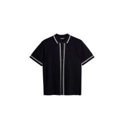 Polo J.Lindeberg Nicolai. Niebieskie koszulki polo J.LINDEBERG, m, bez wzorów, bez kołnierzyka, bez ramiączek, na golfa. Za 629.00 zł.