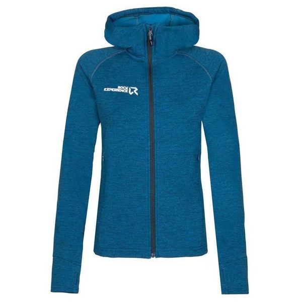 Bluza z kapturem Rock Experience Spire. Niebieskie bluzy z kapturem ROCK EXPERIENCE, xl, bez wzorów, z elastanu, z kapturem. Za 466.00 zł.