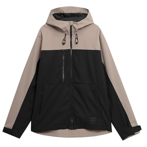 Kurtka Męska SS23TTJAM080. Białe kurtki 4F, m, bez wzorów, bez kaptura. Za 406.99 zł.