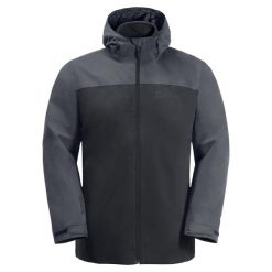 Kurtka w góry męska Jack Wolfskin Taubenberg. Brązowe kurtki Jack Wolfskin, m, bez wzorów, z materiału, z kapturem. Za 789.99 zł.