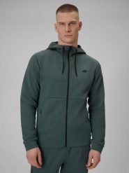 4F Bluza treningowa regular z kapturem męska - szara XXL. Szare bluzy z kapturem 4F, l, bez wzorów, z włókna, z kapturem. Za 249.99 zł.