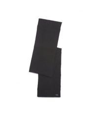 Calvin Klein Szalik Elevated Rib Knit Scarf K50K511006 Czarny. Czarne szaliki CALVIN KLEIN, bez wzorów, z syntetyku. Za 379.99 zł.