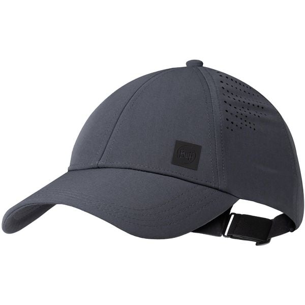 Czapka z daszkiem Summit Cap Ash UPF50. Szare czapki z daszkiem Buff, bez wzorów, z materiału. Za 121.99 zł.