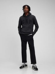 GAP Bluza w kolorze antracytowym rozmiar: XXL. Czarne bluzy GAP, xxl, bez wzorów, z kapturem. Za 97.28 zł.