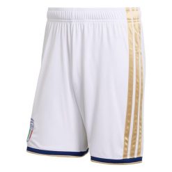 Szorty Italy 26 Home. Białe szorty Adidas, bez wzorów, klasyczne, z standardowym stanem. Za 199.00 zł.