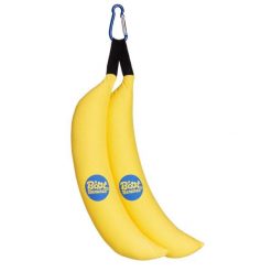 Odświeżacz powietrza Boot Bananas. Żółte buty trekkingowe BOOT BANANAS, bez wzorów, bez zapięcia. Za 150.50 zł.