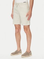 BOSS Szorty materiałowe 50536863 Beżowy Tapered Fit. Brązowe szorty Boss, m, bez wzorów, z materiału. Za 469.99 zł.