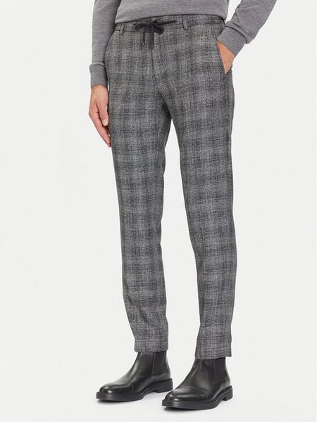JOOP! Spodnie materiałowe 17 JT-79Sake12 30048702 Szary Slim Fit. Szare spodnie materiałowe JOOP!, m, bez wzorów, z materiału. Za 341.99 zł.