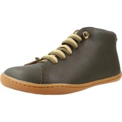 Buty CAMPER PEU Zielony. Zielone buty turystyczne Camper, bez wzorów, ze skóry, bez zapięcia, trekkingowe. Za 347.32 zł.