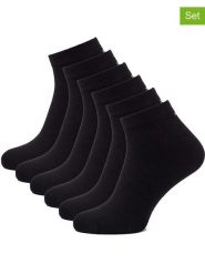 McGregor Skarpety (6 par) w kolorze czarnym rozmiar: 36-42. Czarne skarpety McGregor, bez wzorów, ze splotem. Za 60.73 zł.