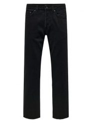 ONLY & SONS Dżinsy "Onsedge" - Regular fit - w kolorze czarnym rozmiar: W33/L32. Czarne jeansy Only & Sons, l. Za 78.66 zł.