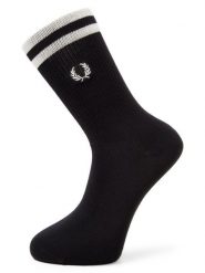 Fred Perry Skarpety Mężczyźni czarny, 39-42. Czarne skarpety Fred Perry, bez wzorów, z bawełny. Za 119.95 zł.