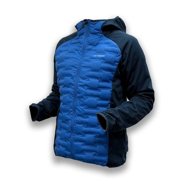 Kurtka Trimm ERVI. Niebieskie kurtki TRIMM, m, bez wzorów, z polaru, bez kaptura. W wyprzedaży za 231.00 zł.