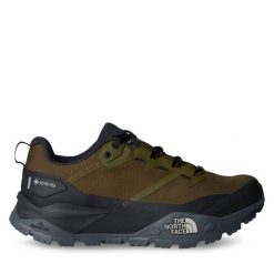 Trekkingi The North Face. Brązowe buty trekkingowe The North Face, bez wzorów, z gore-texu, bez zapięcia. Za 589.99 zł.
