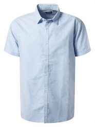Pioneer Koszula w kolorze błękitnym rozmiar: XXL. Niebieskie koszule PIONEER, xxl, bez wzorów, z bawełny, bez kołnierzyka, bez ramiączek. Za 89.47 zł.