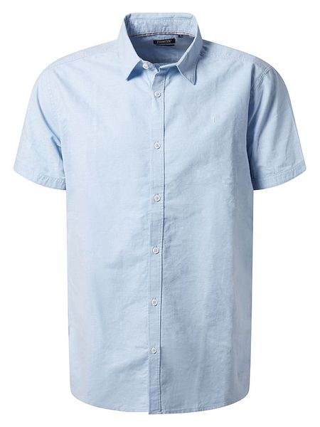 Pioneer Koszula w kolorze błękitnym rozmiar: XXL. Niebieskie koszule PIONEER, xxl, bez wzorów, z bawełny, bez kołnierzyka, bez ramiączek. Za 95.95 zł.
