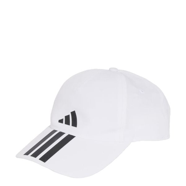 Czapka z daszkiem 3-Stripes CLIMAPROOF. Białe czapki z daszkiem Adidas, bez wzorów. Za 89.95 zł.