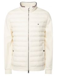 Tommy Hilfiger Kurtka przejściowa Mix Media Ess MW0MW41329 Beżowy Regular Fit. Brązowe kurtki Tommy Hilfiger, m, bez wzorów, z bawełny, bez kaptura. Za 849.99 zł.