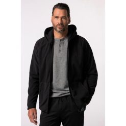 Męska Kurtka polarowa ultralekka z kapturem do 7 XL. Czarne kurtki JAY-PI, m, bez wzorów, z materiału, z kapturem. Za 195.99 zł.
