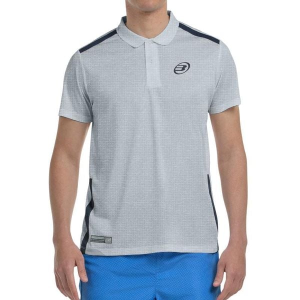 Bullpadel Balto Polo Shirt. Szare koszulki polo bullpadel, bez wzorów, bez kołnierzyka, bez ramiączek. Za 152.20 zł.