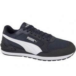 Buty do chodzenia męskie Puma St Runner V4 Mesh. Czarne buty sportowe casual Puma, bez wzorów, z gumy, bez zapięcia. Za 341.00 zł.