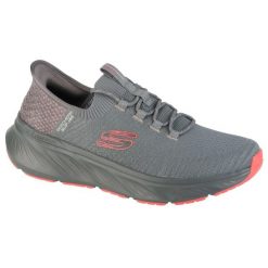 Buty sportowe Sneakersy męskie, Slip-Ins: Edgeride - Raygo. Szare buty sportowe casual Skechers, bez wzorów, bez zapięcia. Za 329.99 zł.