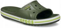 Klapki Dla Dorosłych Crocs Bayaband Slide. Białe klapki Crocs, z materiału. Za 89.99 zł.