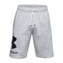 Spodenki fitness męskie Under Armour Rival Fleece. Szare szorty Under Armour, m, bez wzorów, sportowe. Za 156.99 zł.