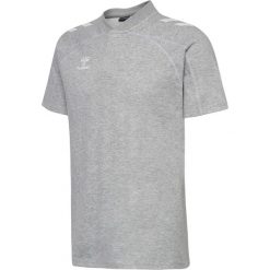 Polo Hummel Move 2.0. Szare koszulki polo Hummel, m, bez wzorów, bez kołnierzyka, bez ramiączek. Za 247.00 zł.