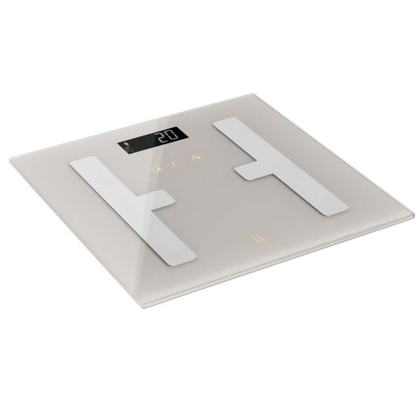 Cyfrowa Waga łazienkowa z analizą składu ciała BerlingerHaus BH-9755 Sahara Collection. Białe wagi łazienkowe Berlinger Haus. Za 123.90 zł.