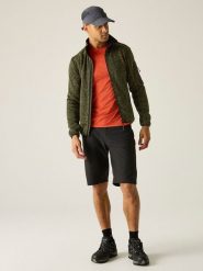 Regatta Kurtka polarowa "Newhill" w kolorze khaki rozmiar: L. Brązowe kurtki Regatta, l, bez wzorów, z polaru, bez kaptura. Za 128.25 zł.